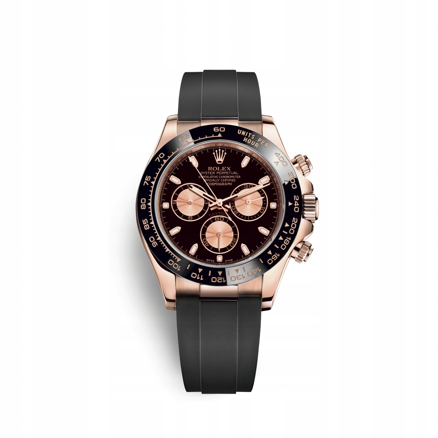 Rolex Daytona Rose Gold/Oysterflex