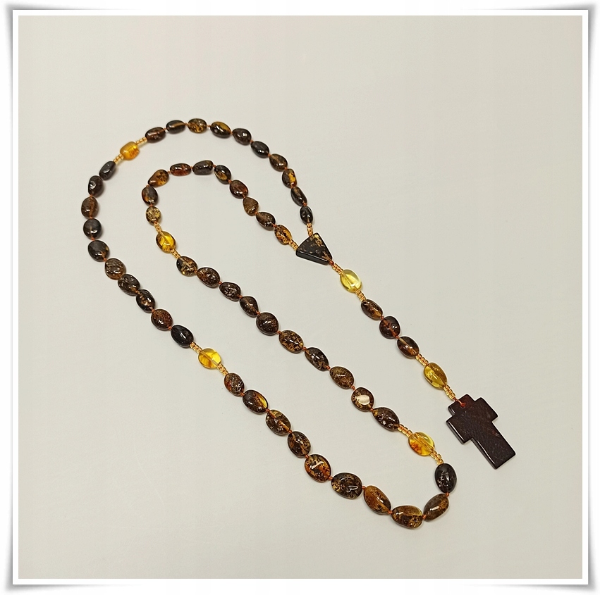 Amber Rosary na šnúre