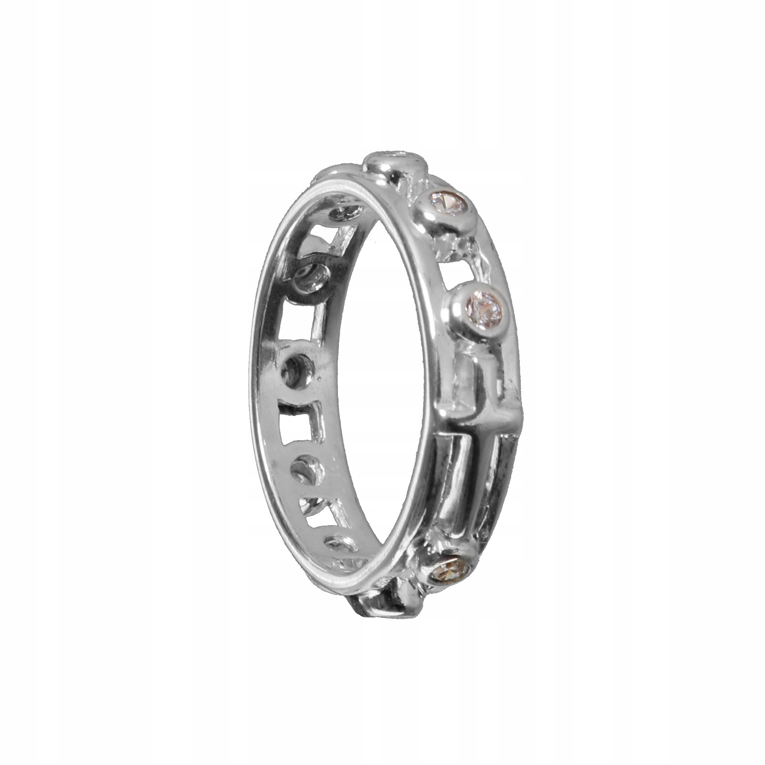 Finger Rosary - Strieborný prsteň pr. 925