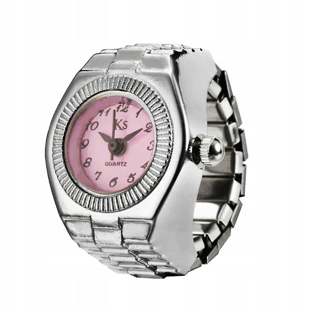 Pink-Dial Quartz Analog Creative Watch STA