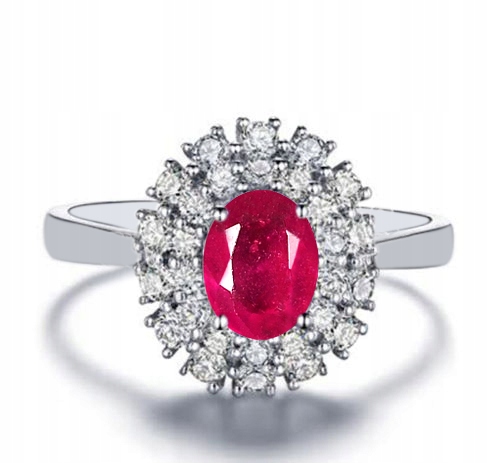 Rubin Igi certifikovaný Diamond 585 Zlato Periomia