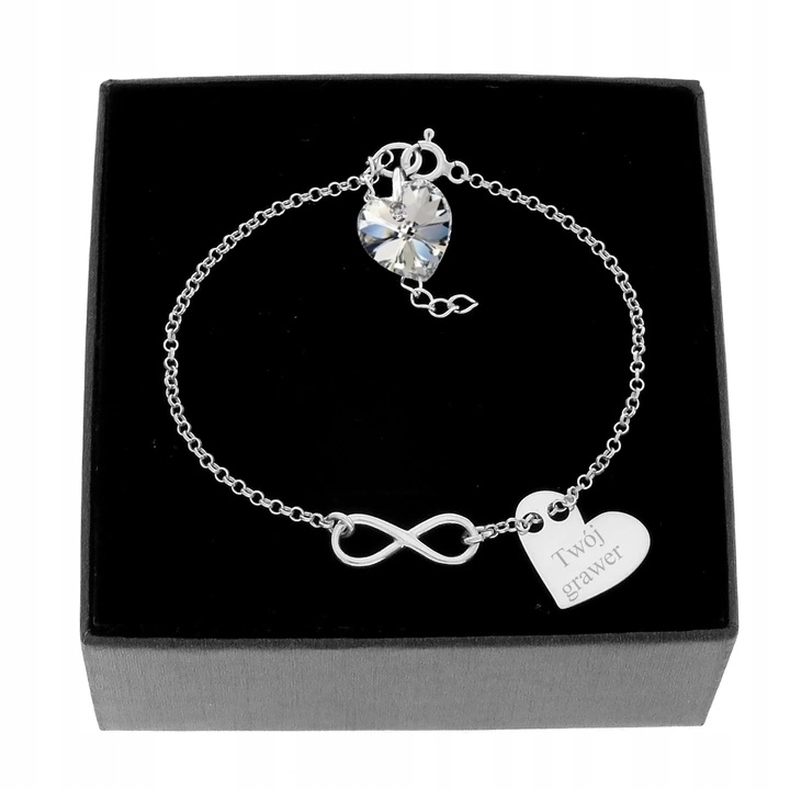 SRDCE KR. RYBÁRSKA NEBEZPEČENSTVO NÁRAMOK SWAROVSKI