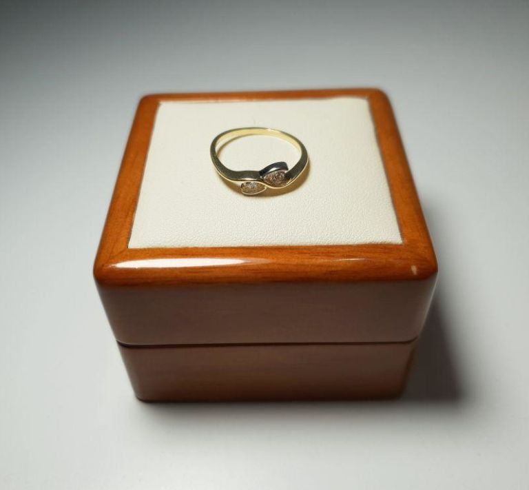 LOVELY GOLD RING PR.333 R.11