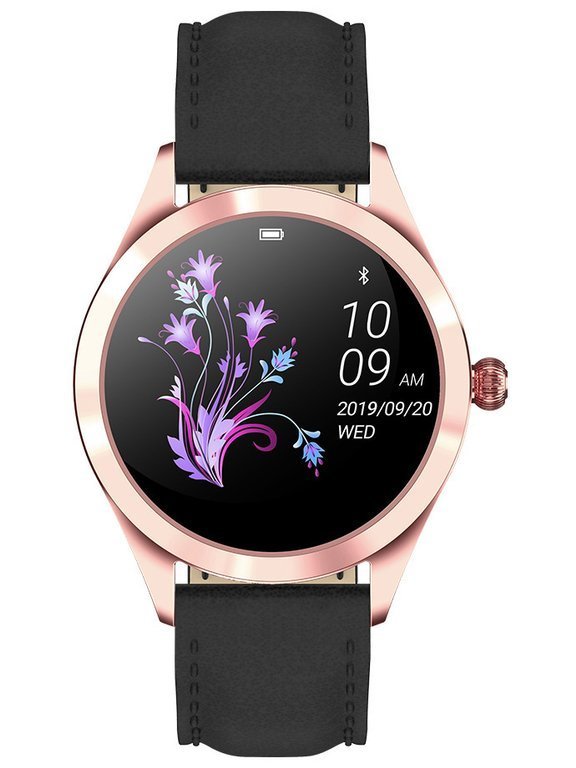Detské hodinky - Dámske smartwatch G. Rossi SW017-6 R.Gold/black