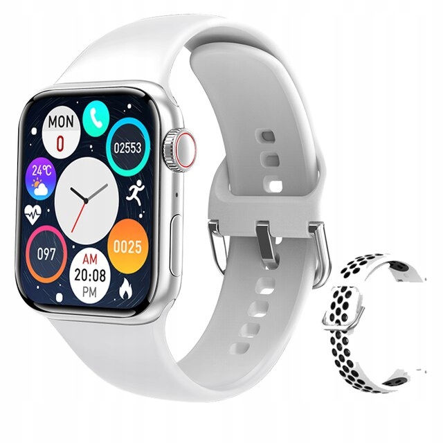 Unisex hodinky - Smartwatch Watch-17DT200 White