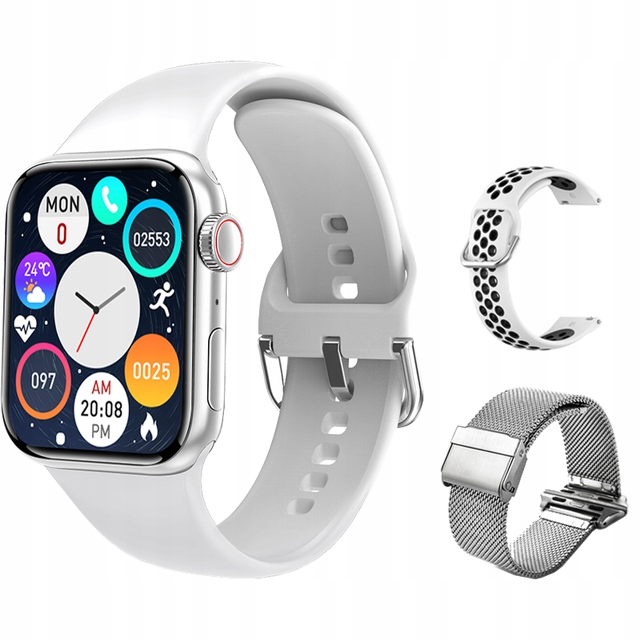Unisex hodinky - Smartwatch Watch-18DT200 White