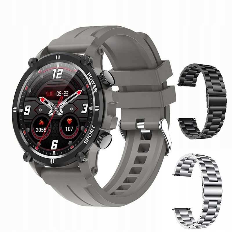 Unisex hodinky - Smartwatch Watch-18pm 2stl 22 mm
