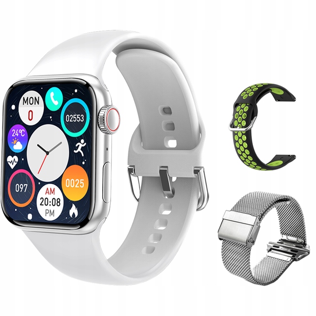 Unisex hodinky - Smartwatch Watch-19DT200 White