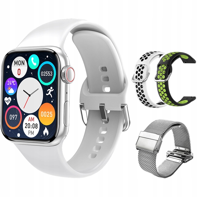 Unisex hodinky - Smartwatch Watch-22DT200 White