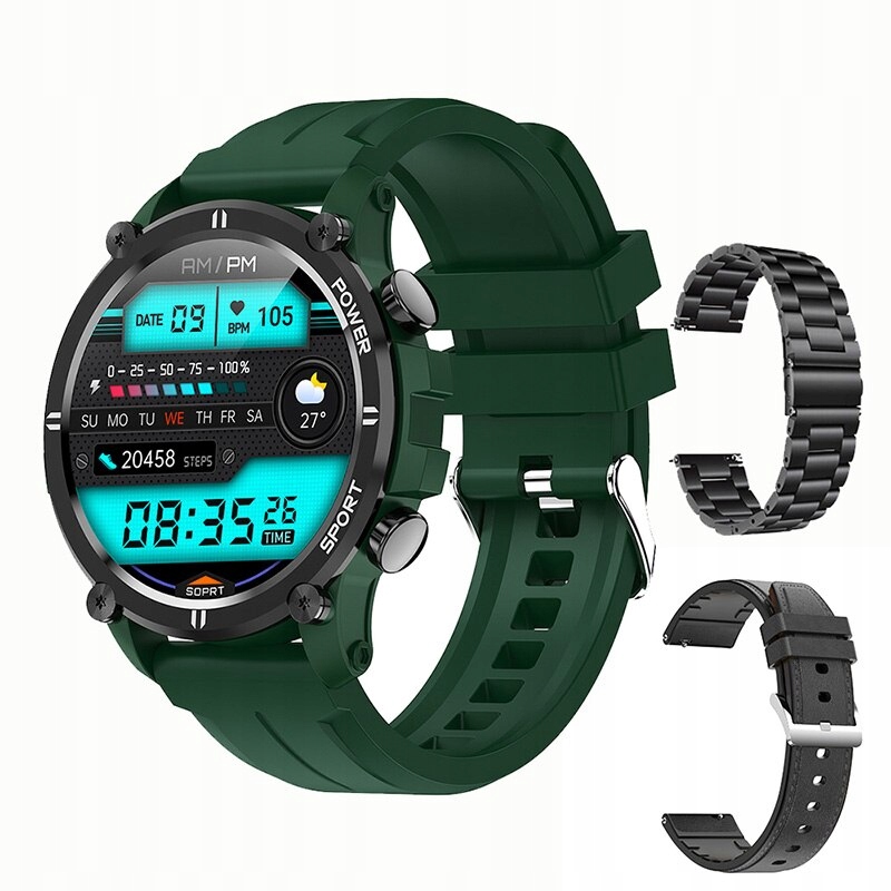 Unisex hodinky - Smartwatch Watch-25-zrnité 1Si 1stl 22 mm