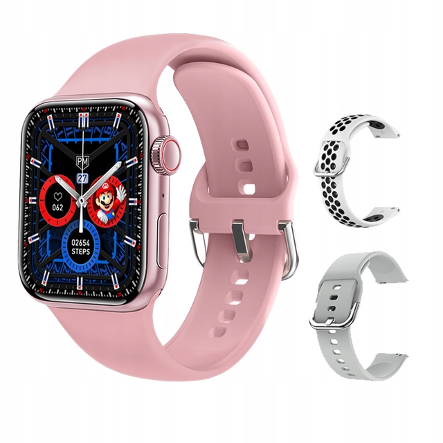Unisex hodinky - Smartwatch Watch-26 Pink Ut