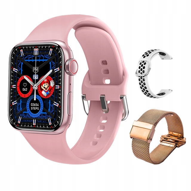 Unisex hodinky - Smartwatch Watch-28DT200 Pink