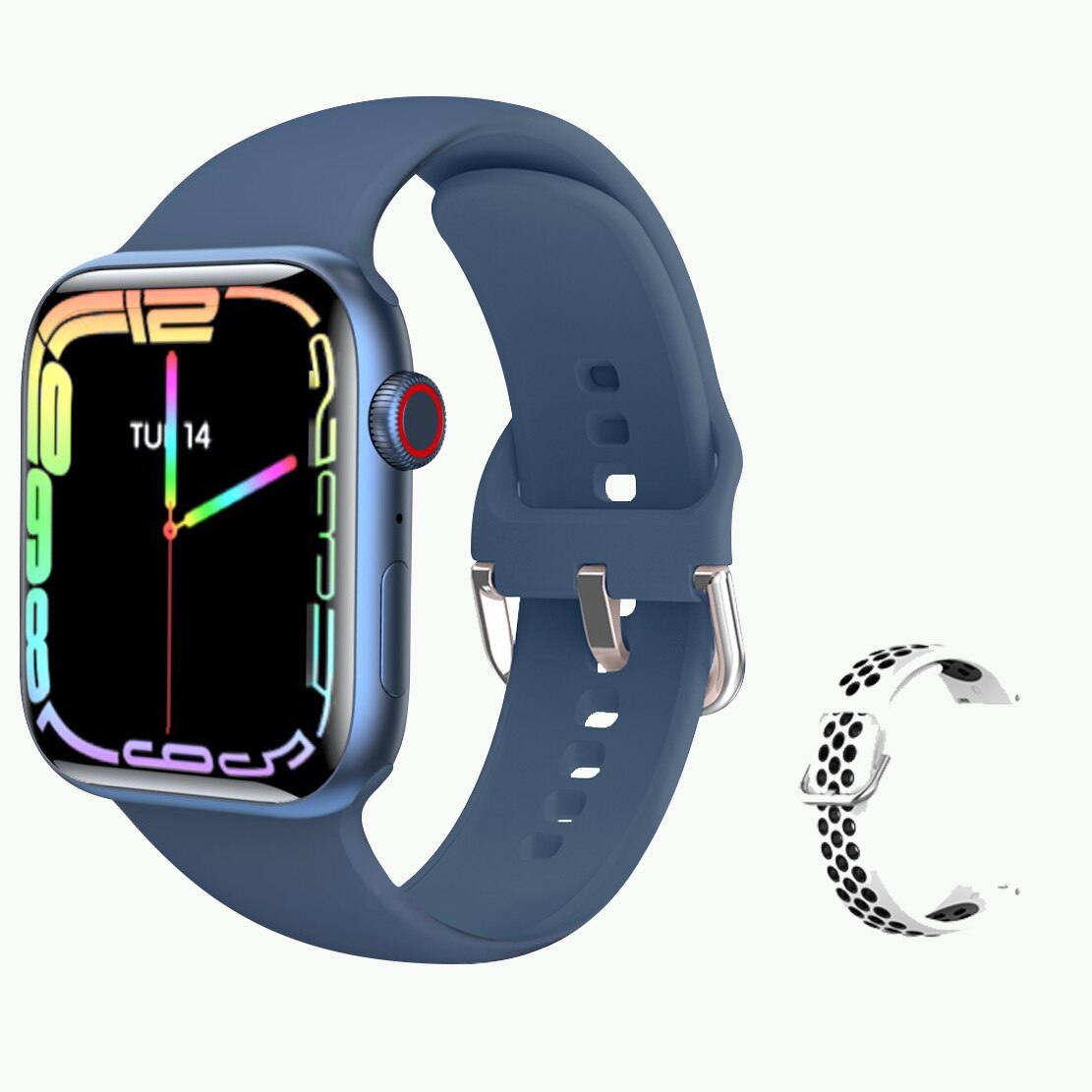 Unisex hodinky -  Smartwatch Watch-29niebskie wt 44 mm