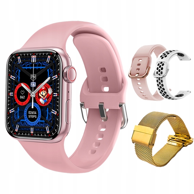 Unisex hodinky - Smartwatch Watch-30 Pink Pridať 3