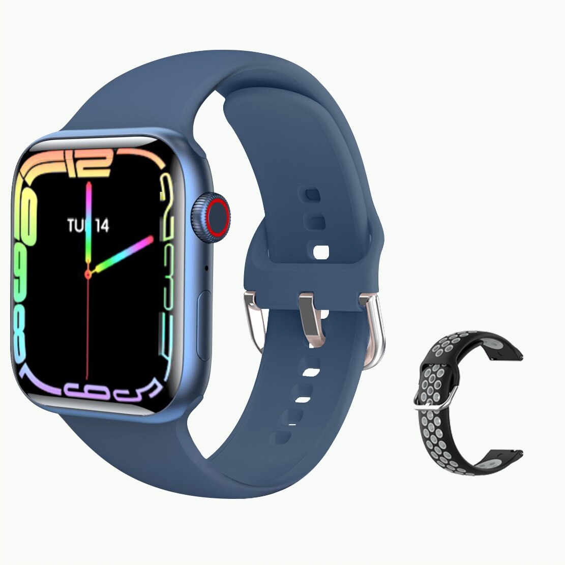 Unisex hodinky - Smartwatch Watch-30, ktorá nie je modrým šedým 44 mm