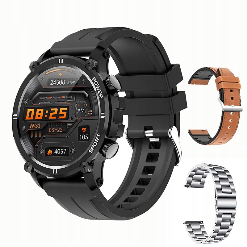 Unisex hodinky - Smartwatch Watch-8czarny 1Si 1stl 22 mm