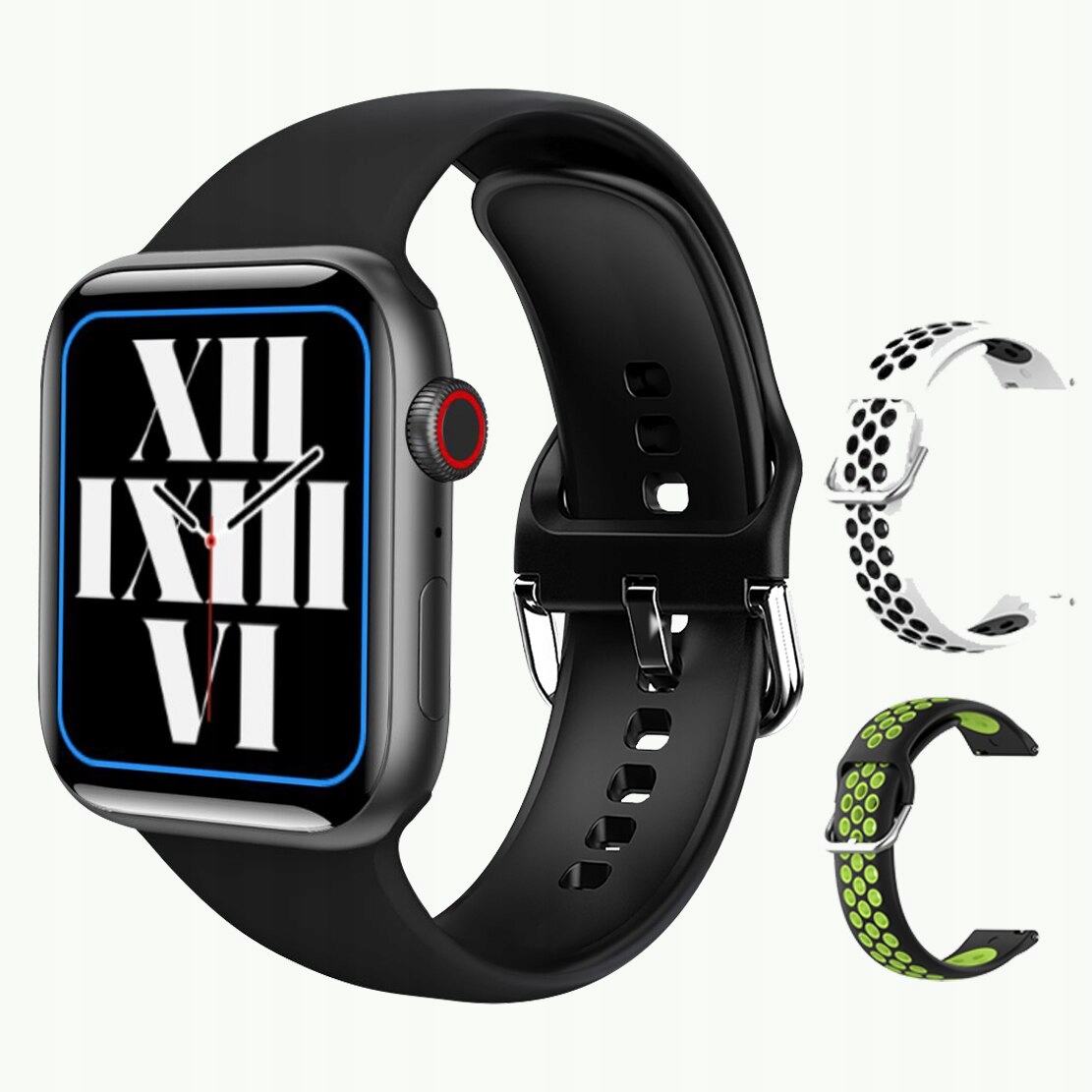 Unisex hodinky - Smartwatch Watch-9czarny Ut Grey 44 mm