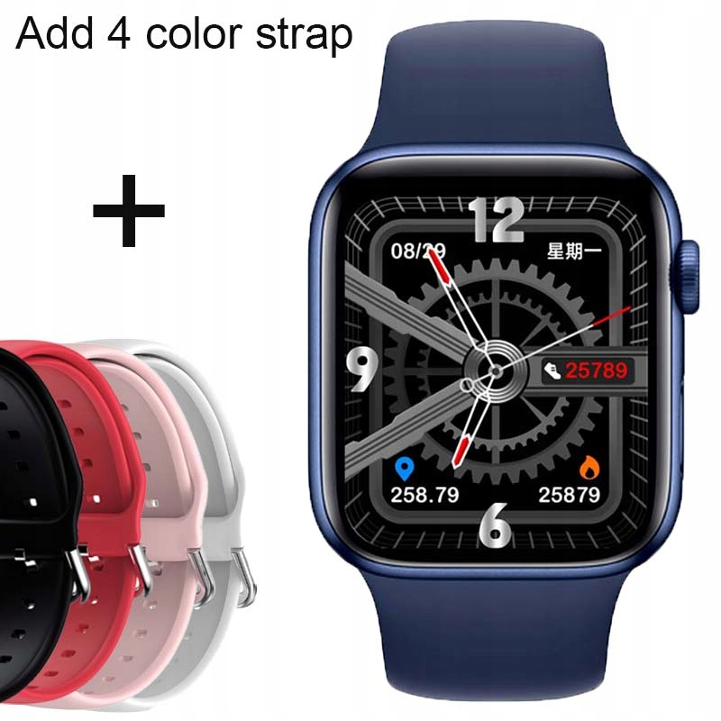Unisex hodinky -  Smartwatch hodinky-pridať PK BK v RD