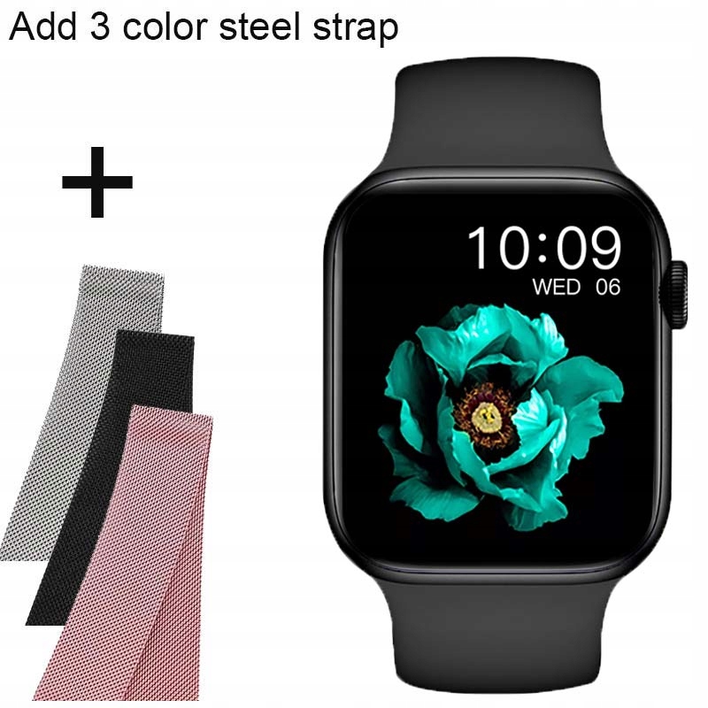 Unisex hodinky -  Smartwatch Watch-BK Pridajte oceľ srbkpk