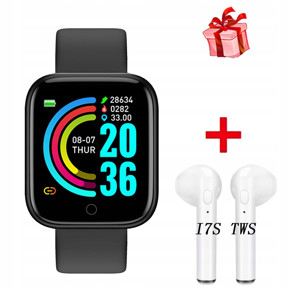 Unisex hodinky - Silica Smartwatch Watch-BK Silica pridajte i7s