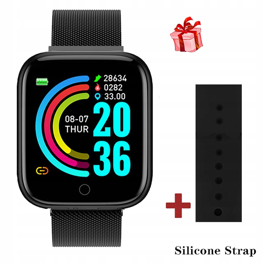 Unisex hodinky - Smartwatch Watch-BK Steel BK oxid kremičitý