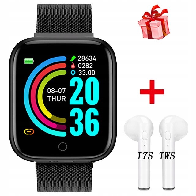 Unisex hodinky - Smartwatch Watch-BK Steel Pridať i7s