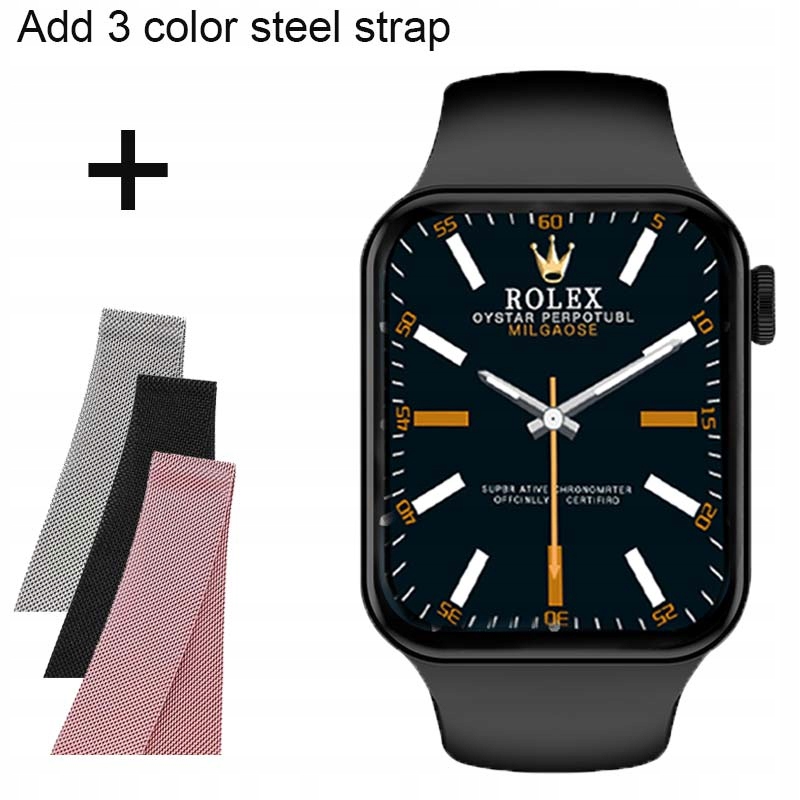 Unisex hodinky - Smartwatch Watch-bk Pridať BK PK SR SL