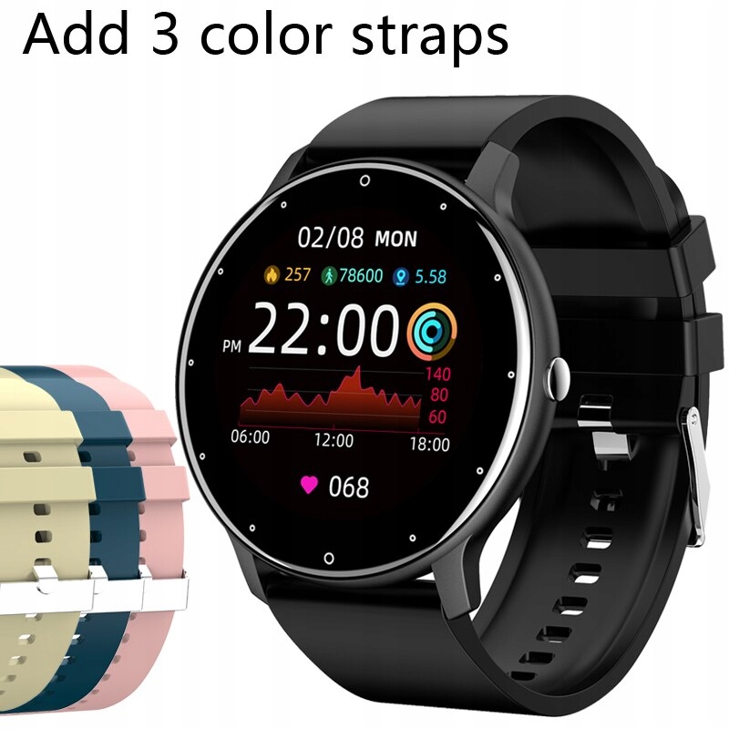 Unisex hodinky - Smartwatch Watch-bk Pridať PK GD BE