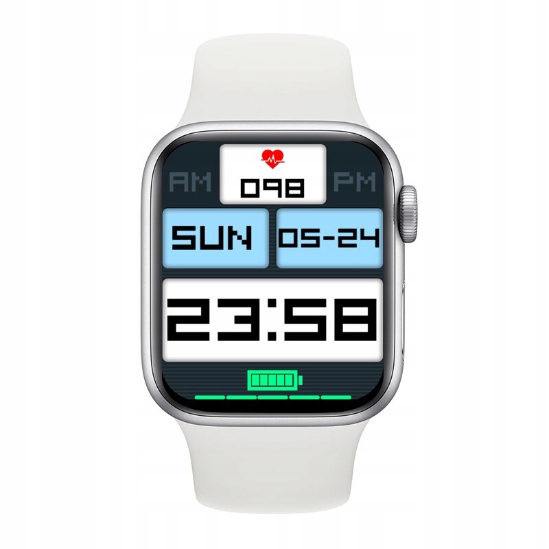 Unisex hodinky - Smartwatch Watch-White 2 ks. Originálny x8 max