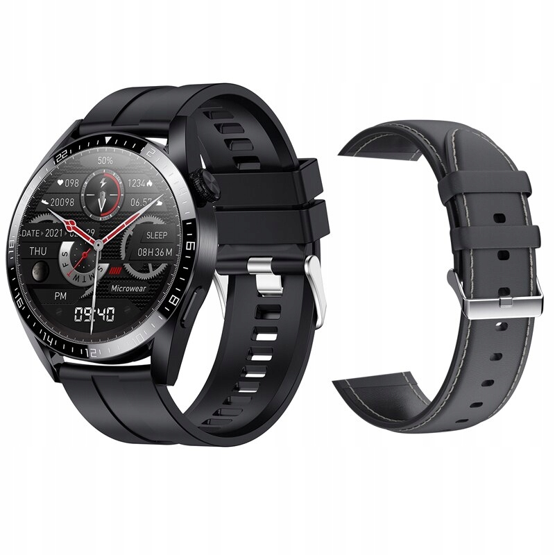 Unisex hodinky - Smartwatch Watch-Bł Si-Bl Le
