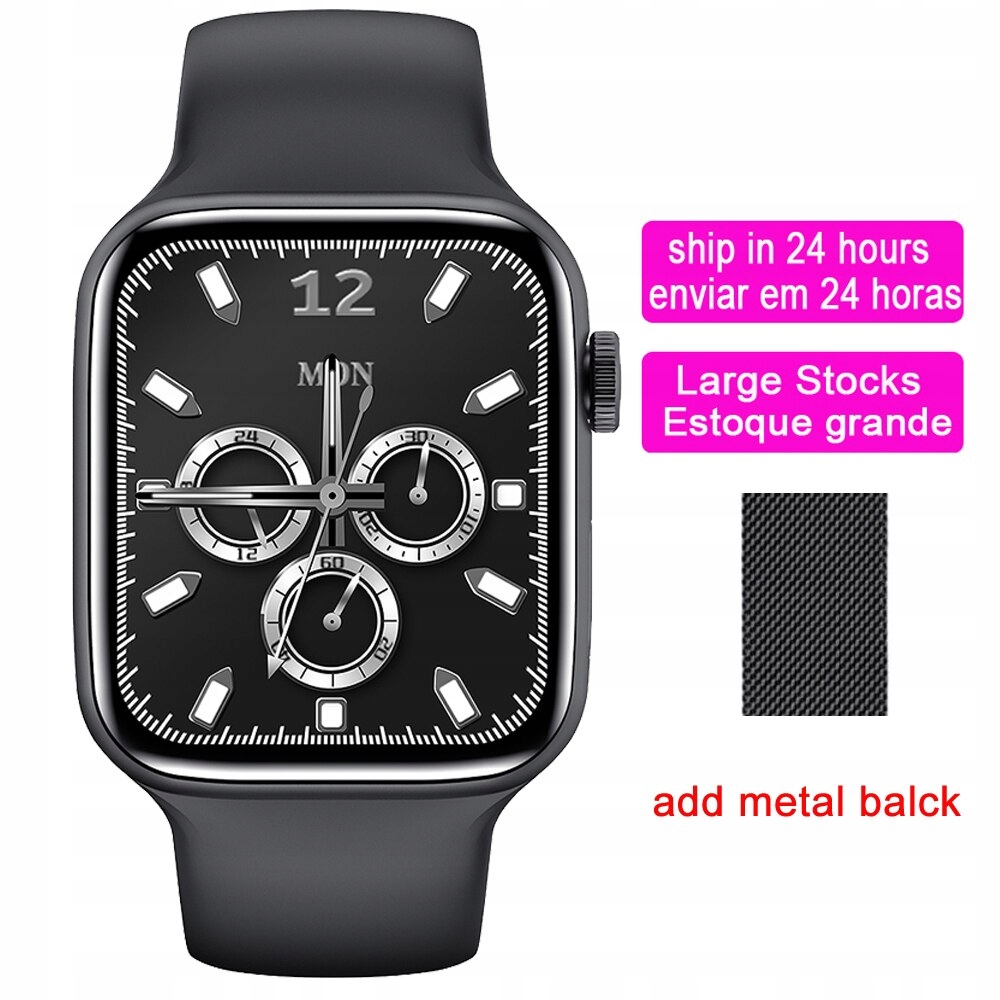 Unisex hodinky - Smartwatch Watch-Blackaddmetal 12