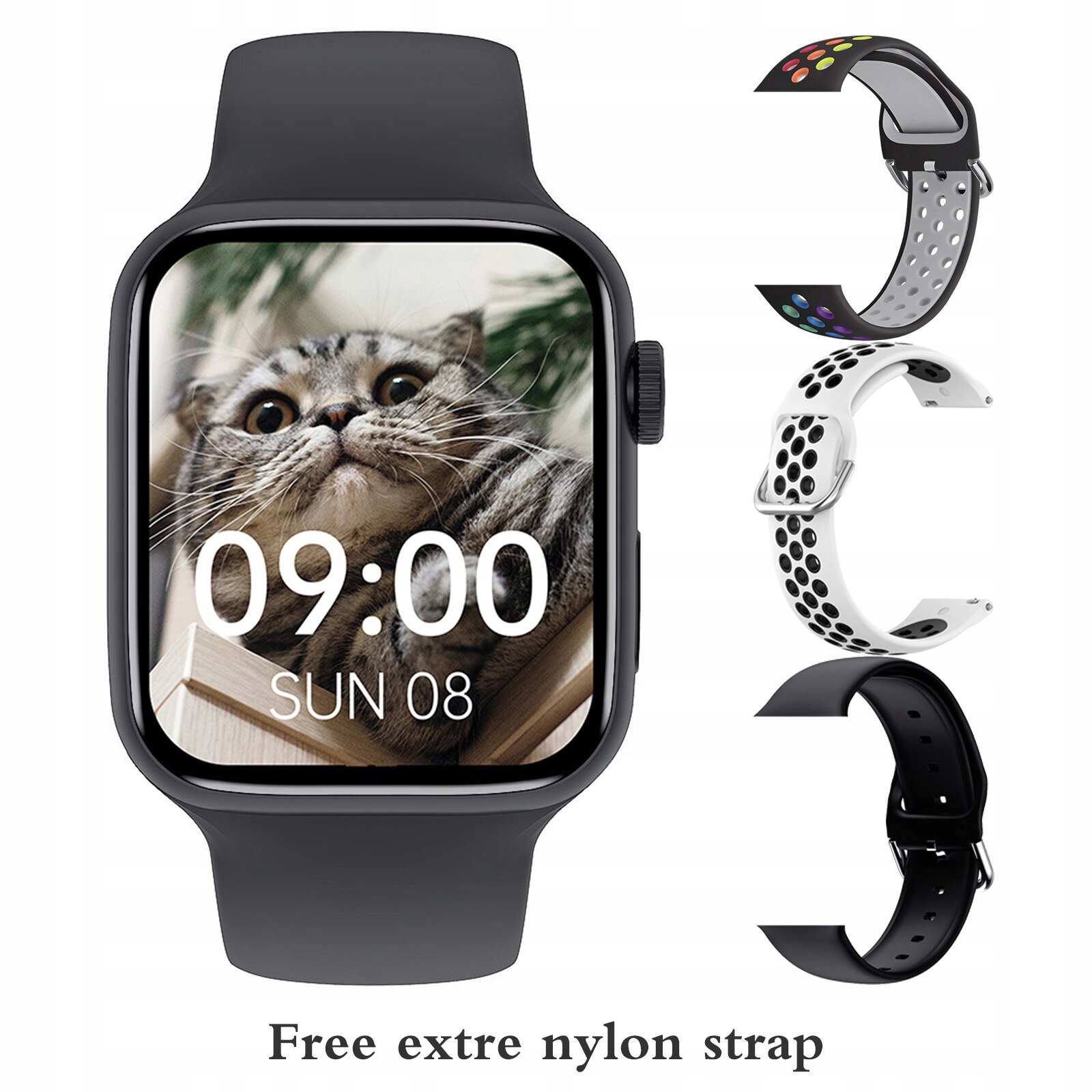 Unisex hodinky -  Smartwatch Watch-Black Set 6 44 mm GW67 Plus