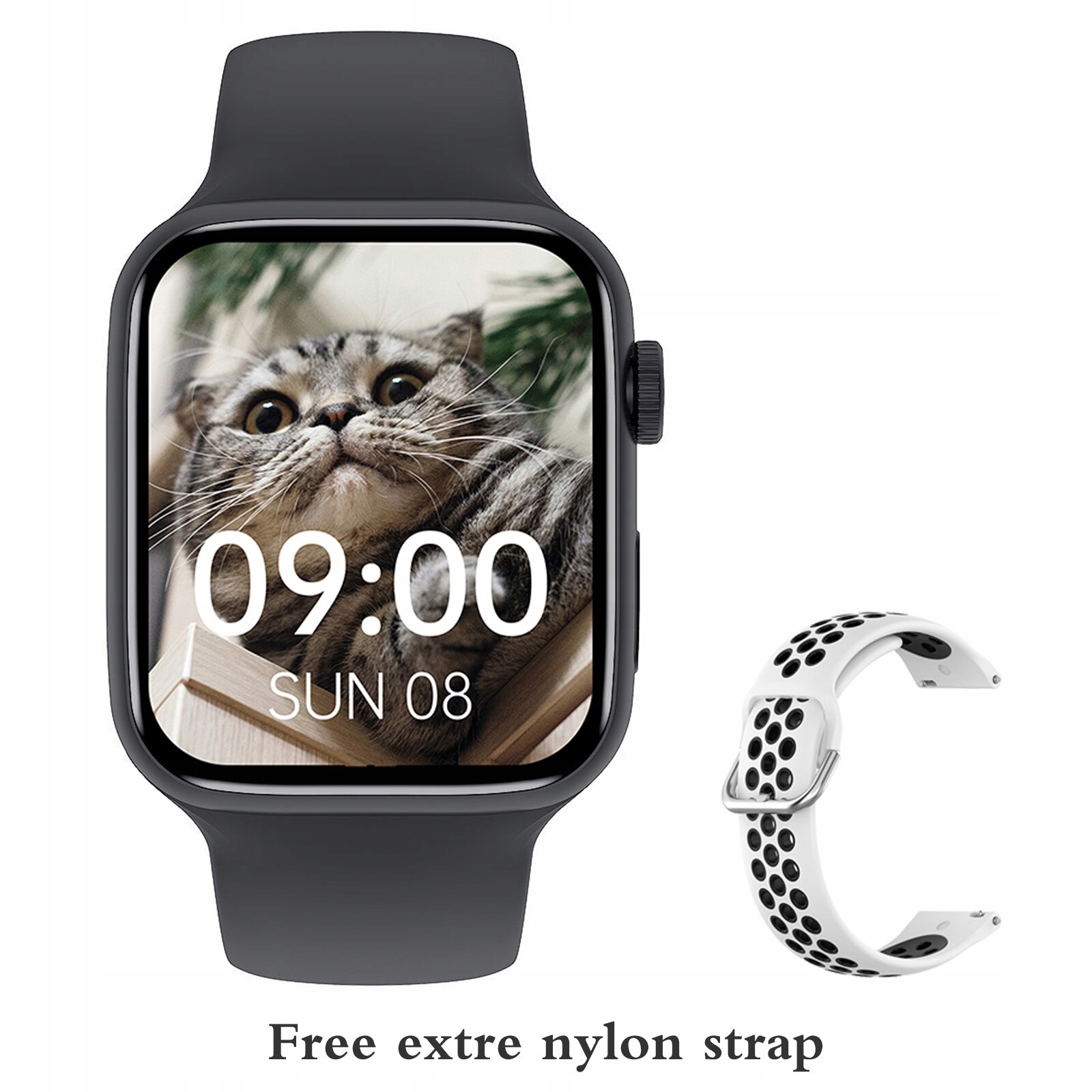 Unisex hodinky -  Smartwatch Watch-Black Set 1 44 mm GW67 Plus