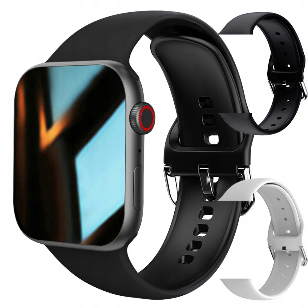 Unisex hodinky - Smartwatch Watch-Black Set 3 44 mm