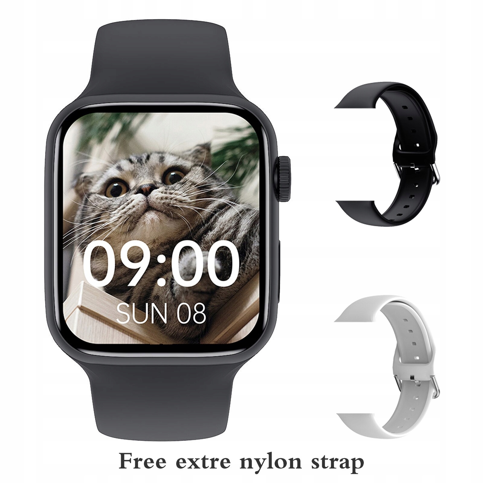 Unisex hodinky -  Smartwatch Watch-Black Set 3 44 mm GW67 Plus