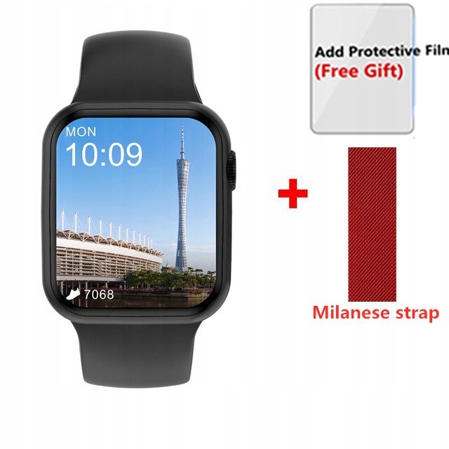 Unisex hodinky -  Smartwatch Watch Niebnoni Bienski 44 mm