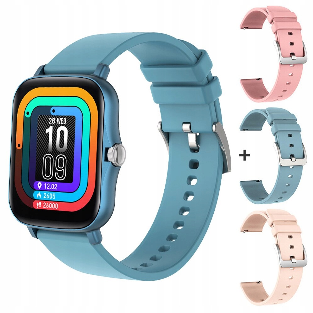 Unisex hodinky - Smartwatch Watch-Scned Color of Khaki Tkanina
