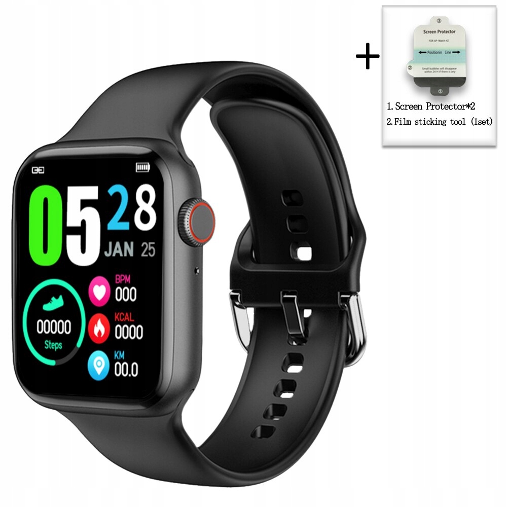 Unisex hodinky - Smartwatch Watch-Black DT100 Pro Plus