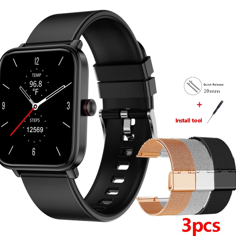 Unisex hodinky - Smartwatch Watch-čierno SB3
