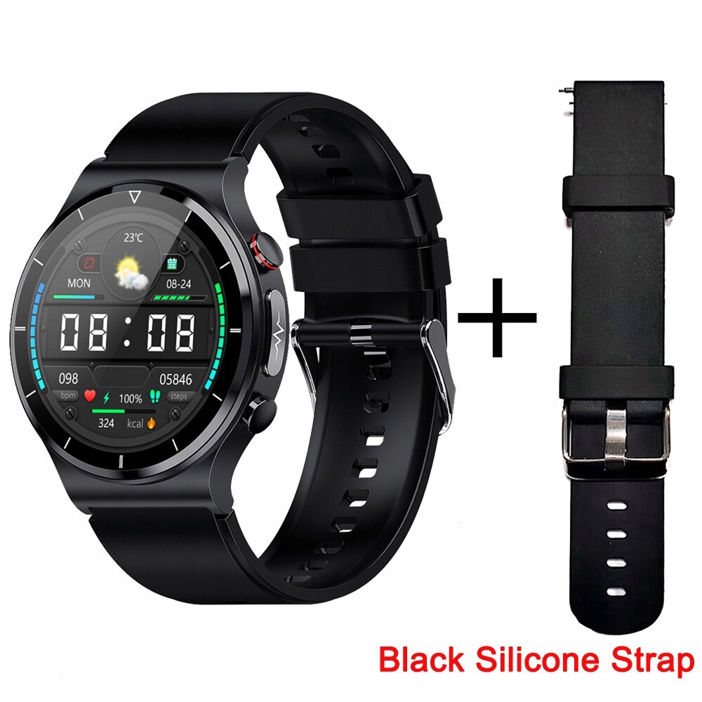 Unisex hodinky - Smartwatch Watch-čierna čierna