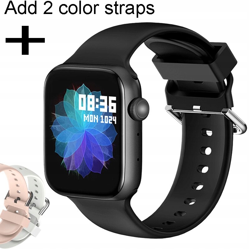 Unisex hodinky - Smartwatch Watch-Black Pridajte 2 pruhy