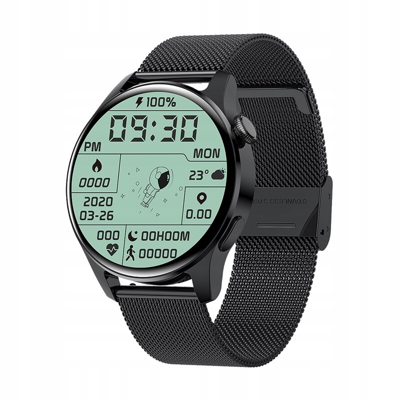 Unisex hodinky - Smartwatch Watch-čierno