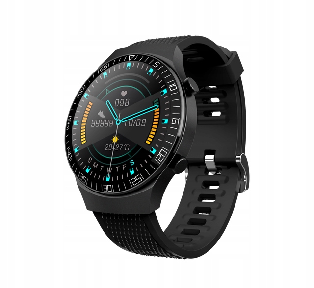 Unisex hodinky - Silikónový prúžok Smartwatch-čierno