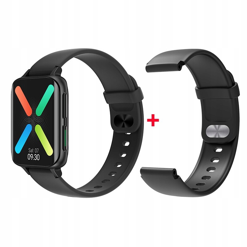 Unisex hodinky - Smartwatch Watch-Black s 1 pásom