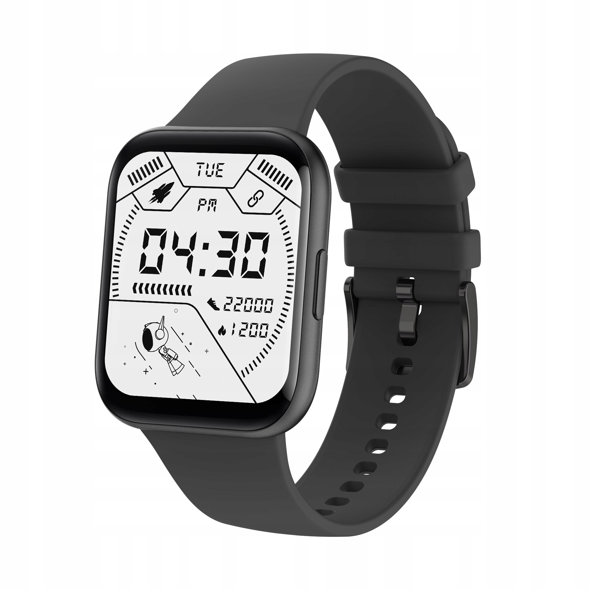 Unisex hodinky - Smartwatch Watch-Black 1