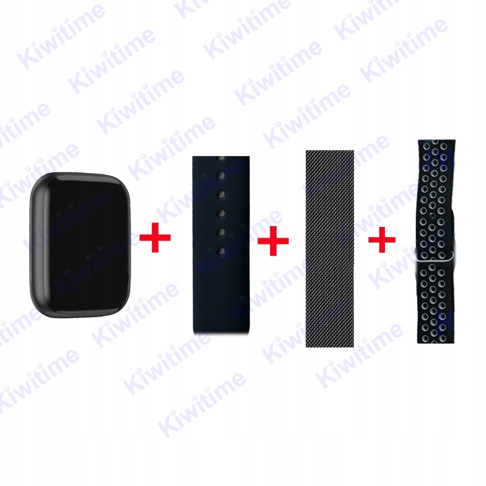 Unisex hodinky -  Smartwatch Watch-Czarnyn3pasy 44 mm