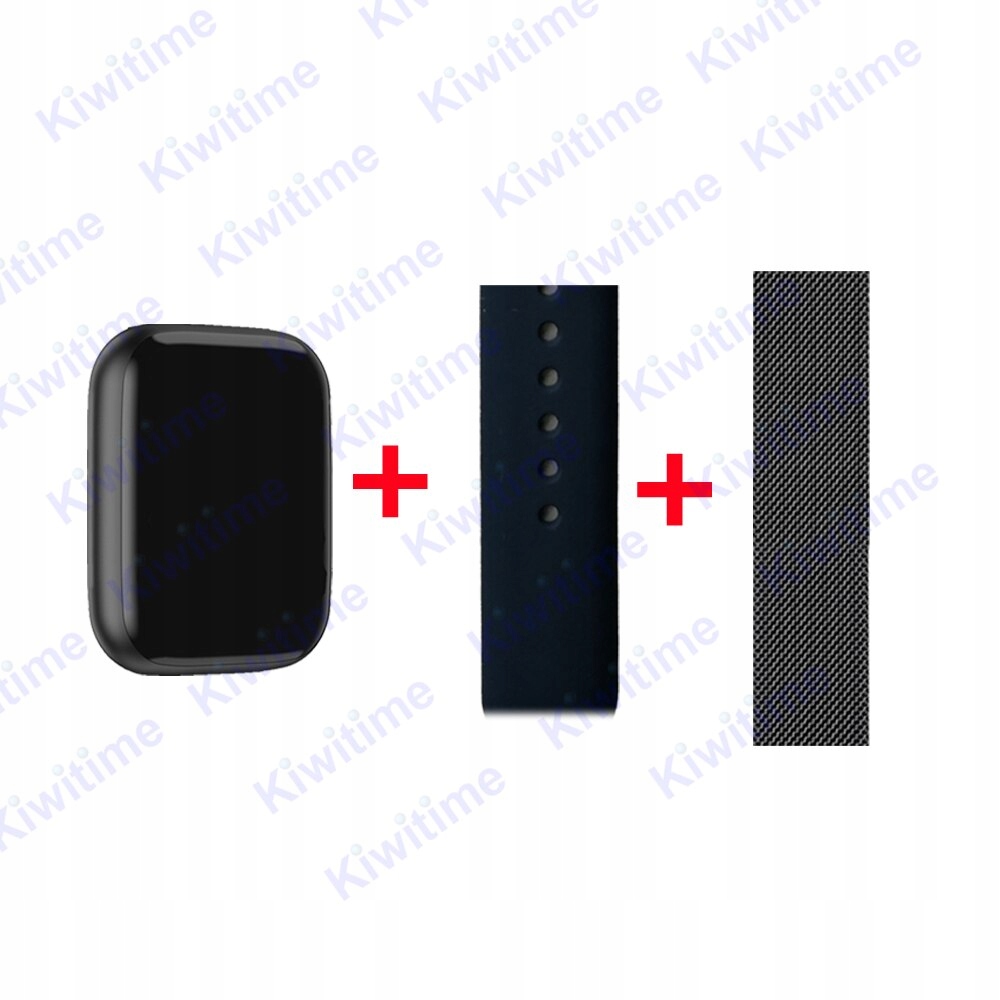 Unisex hodinky -  Smartwatch Watch-Czarnynstal 44 mm