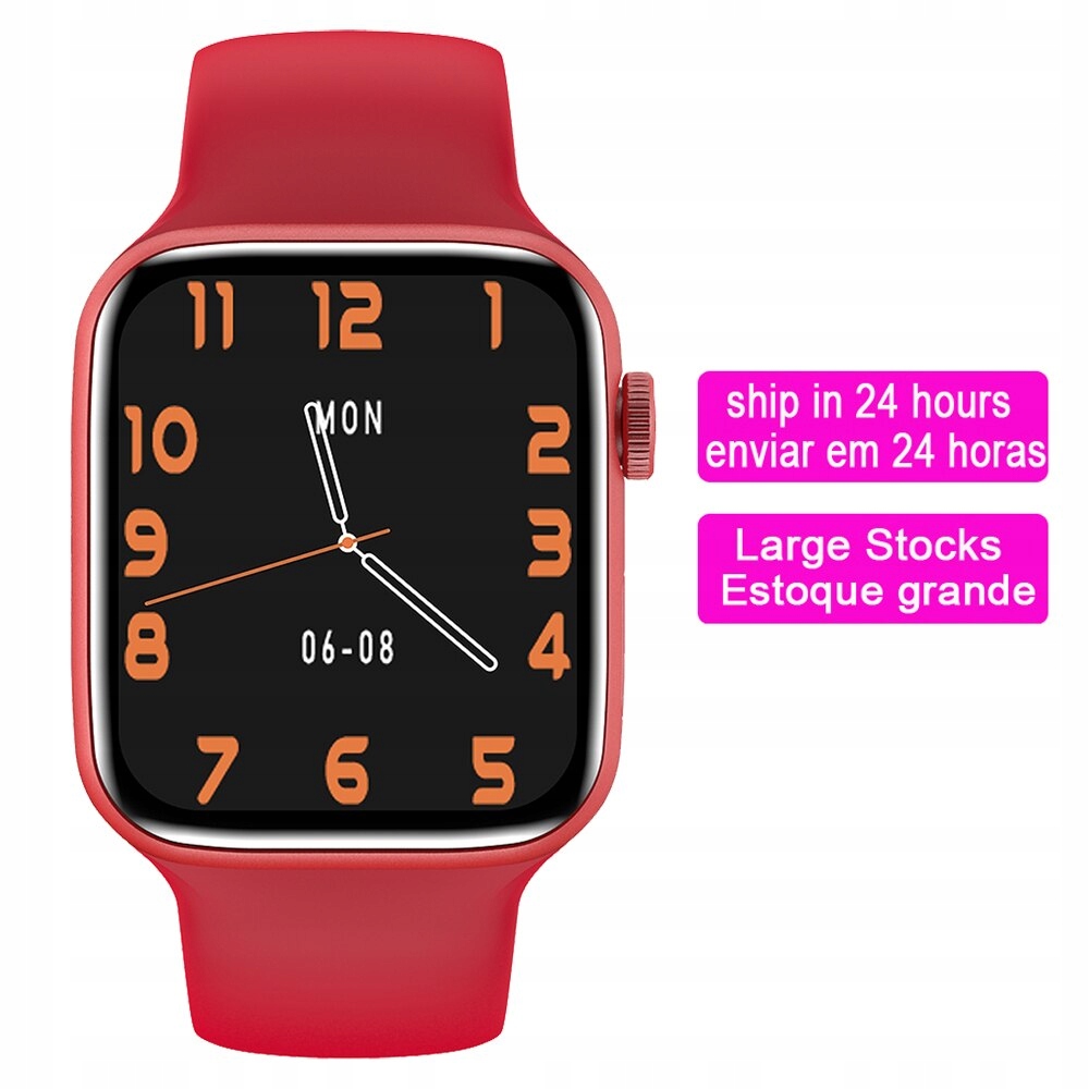 Unisex hodinky - Smartwatch Watch-Red 12