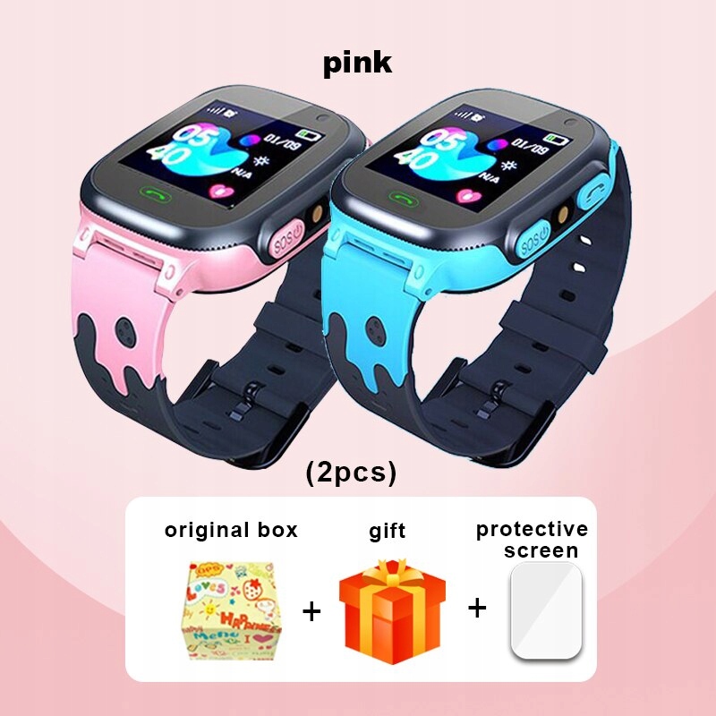 Unisex hodinky -  Smartwatch Watch-Red Watermelon English Version