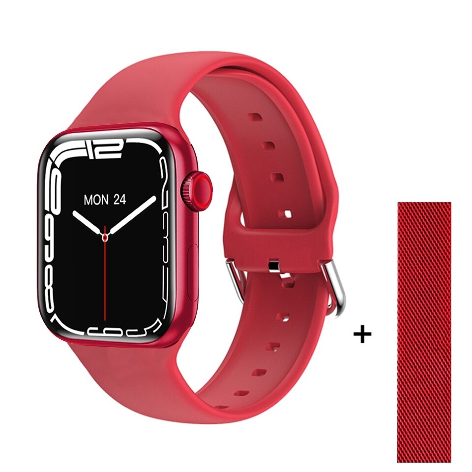 Unisex hodinky -  Smartwatch Watch-Red Metal
